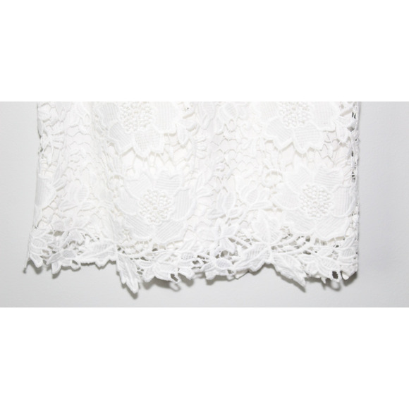 NWT White House Black Market Crochet Cami Top White Women's Size Small H13044 - Picture 8 of 16